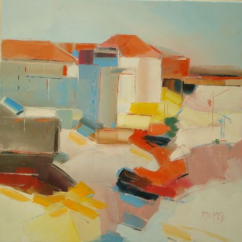ILE DE RE - Peinture - Marc De Rosa