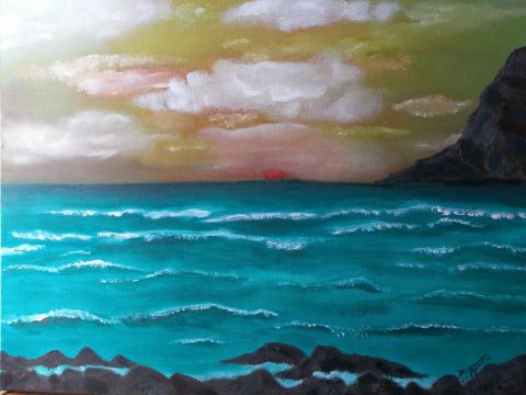 "soleil sur mer"